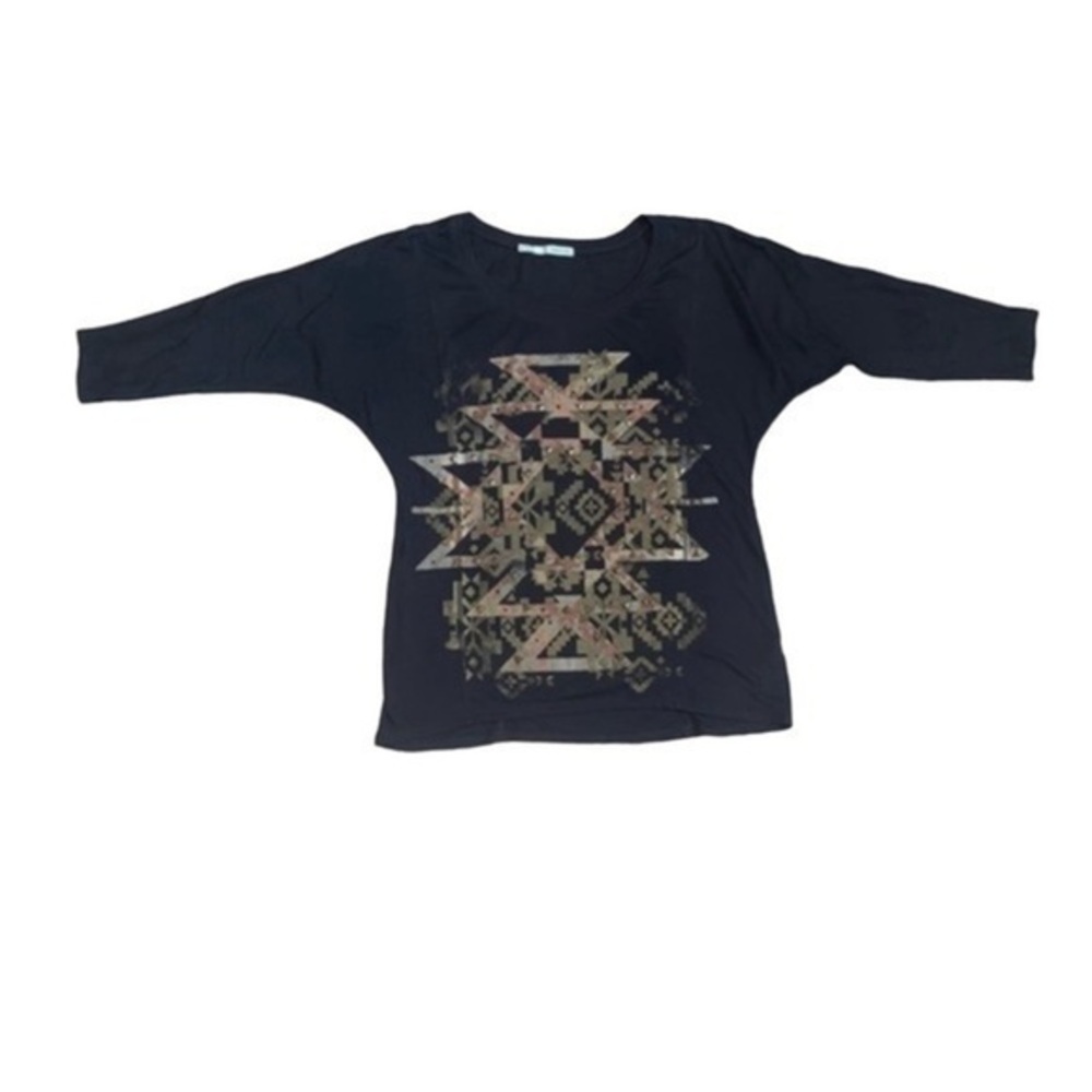 🔥🔥Maurices Tribal Studded 3/4 Sleeve Long Sleeve